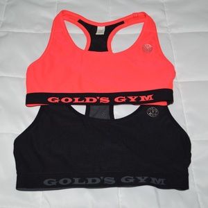 Gold’s Gym Hot Pink and Black Sportsbra